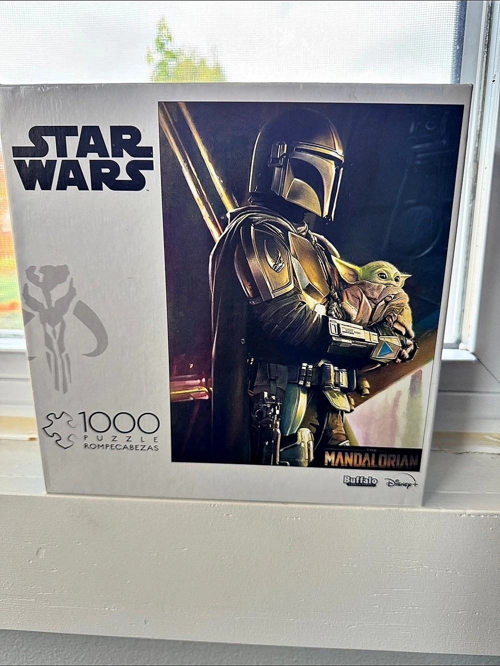 Buffalo Games Star Wars The Mandalorian 1000-Piece Jigsaw Puzzle 1000-Piece